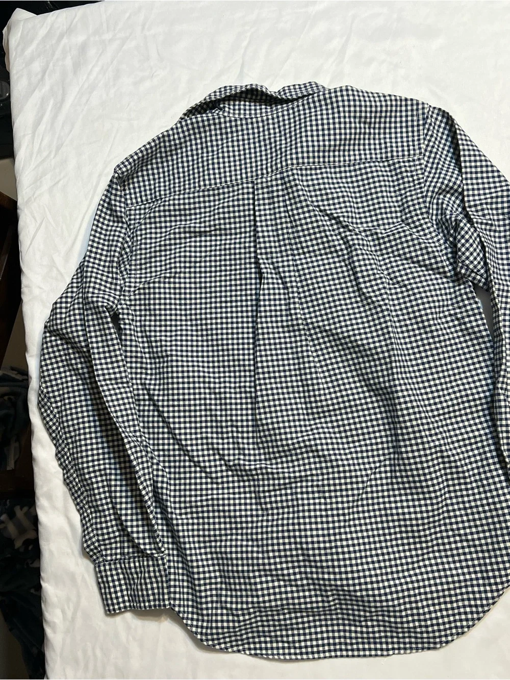 Polo by Ralph Lauren Navy & White Gingham Button-Down Shirt